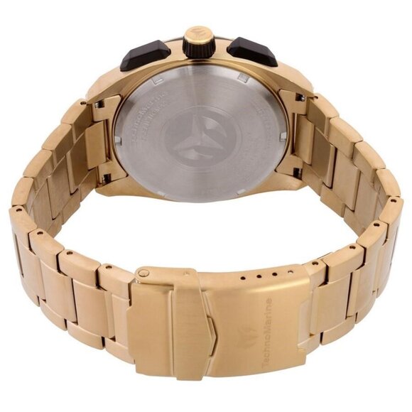 NWT Authentic Technomarine Ocean Chronograph GMT Quartz Black Dial Men's Watch - Picture 3 of 3